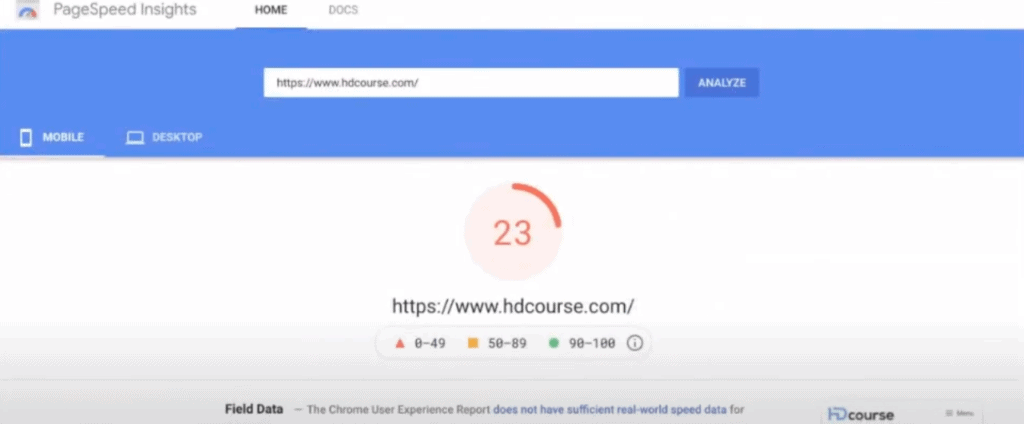 真實測試:Google PageSpeed 分數由 23 分提升到 100 分 真實測試:Google PageSpeed 分數由 23 分提升到 100 分