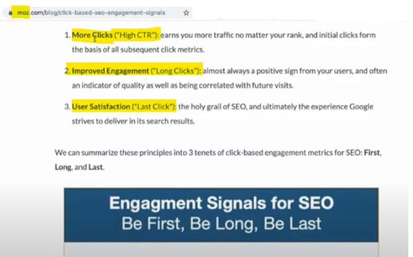 用戶於 Google 搜尋結果點擊你的網站會否影響 SEO 排名? MOZ 的 SEO 分析