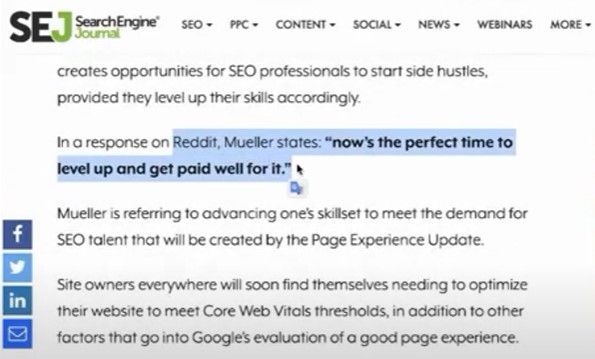 John Mueller:現在是最好的時機為你的 SEO 服務加價 perfect time to level up