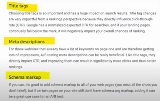 如何進行 SEO A/B test,有什麼需要注意 測試元素