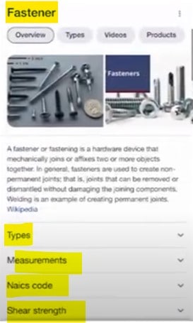 Google 推出新功能 ‘shops’,目前只有手機版才看到 抓取 維基百科顯示 featured snippet