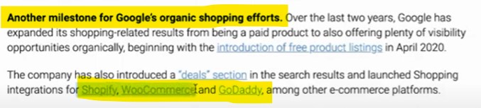 Google 推出新功能 ‘shops’,目前只有手機版才看到 有機會顯示 Shop 的平台工具
