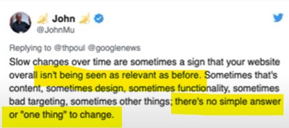 SEO 流量久而久之下跌或排名下跌,是什麼原因呢? SEO 流量久而久之下跌或排名下跌,是什麼原因呢?