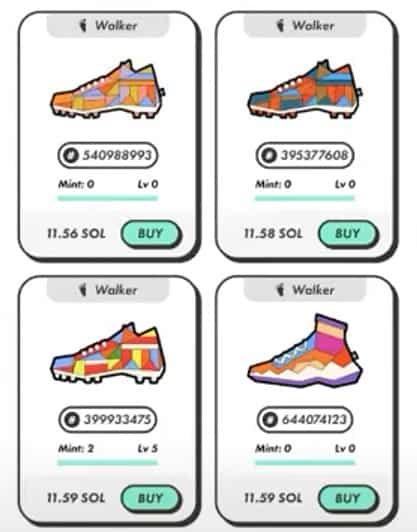👶🏻Stepn新手攻略 👟move to earn💰,避免走冤枉路 Level 0 與 Level 5 的跑鞋