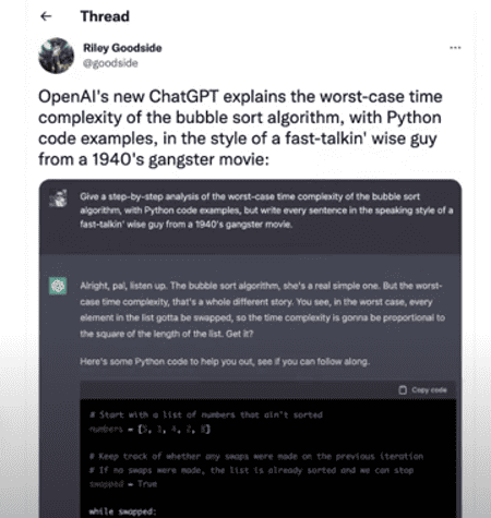 什麼是 ChatGPT?這個 Chat GPT技術會如何顛覆我們創造內容的認知? GPT 3.5 測試回答 Python 的步驟