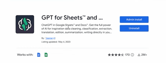 無法等待Google官方在試算表中增強 AI 功能,現在就自己動手使用吧 無法等待Google官方在試算表中增強 AI 功能,現在就自己動手使用吧