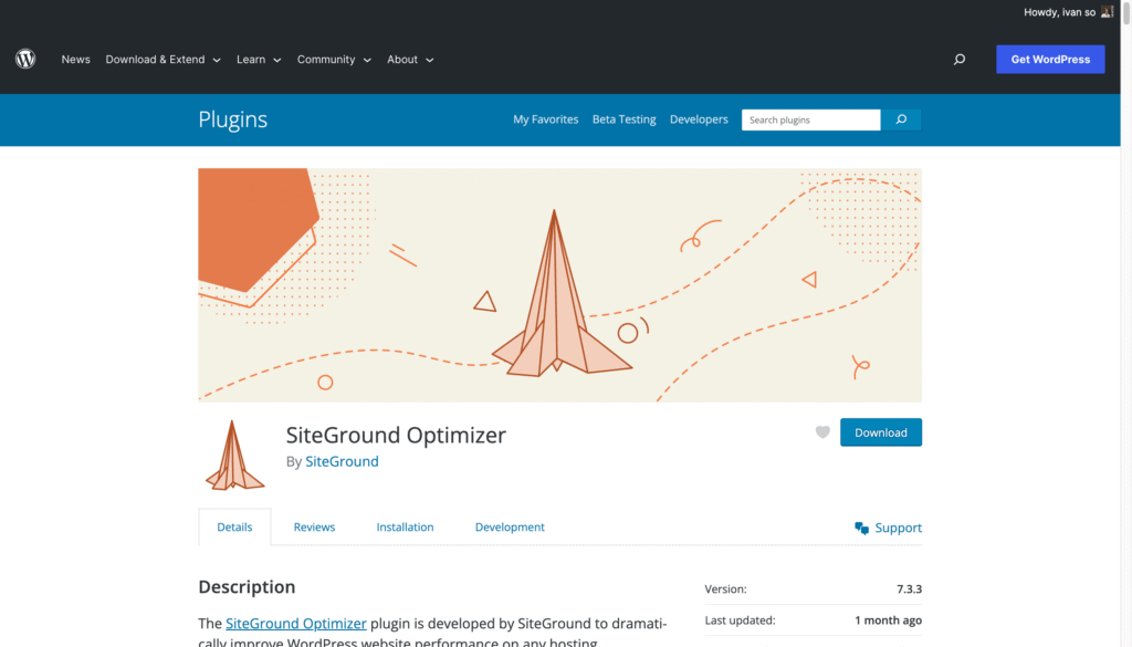 SiteGround 作為 WordPress 主機的優勢 - 加速與安全最佳化